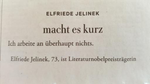 Das Schweigen ansprechen